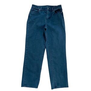 Talbots‎ Women's Size 10 High Waist Relaxed Fit Black Denim Jeans Pants